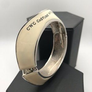 CNC Costume National Bracelet/Clamper w/Hinge